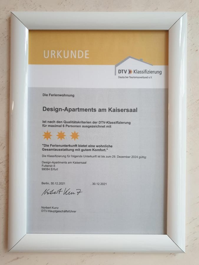Design-Apartments Am Kaisersaal Erfurt Eksteriør billede